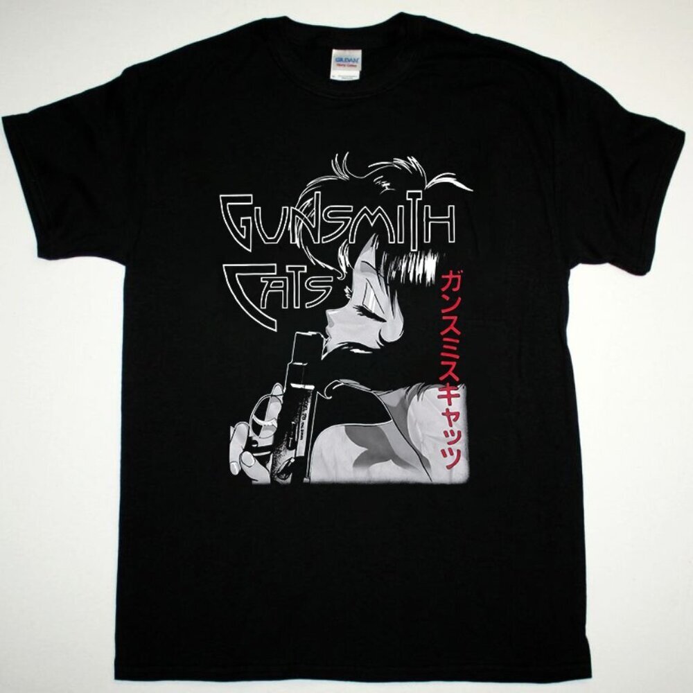 90s Vintage Gunsmith Cats Rally Vincent T-Shirt, Anime Graphic Unisex Tee 81